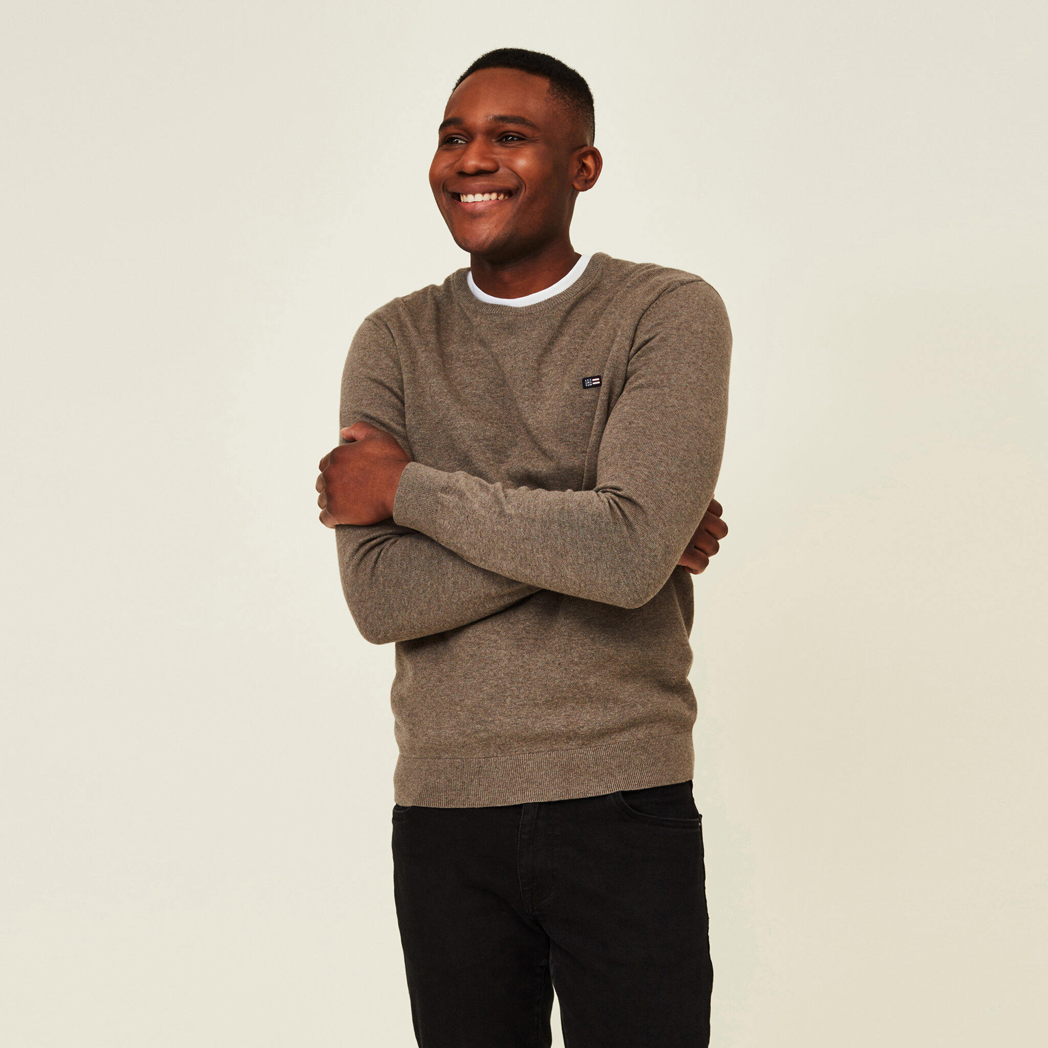 Bradley Organic Cotton Crew Neck Sweater