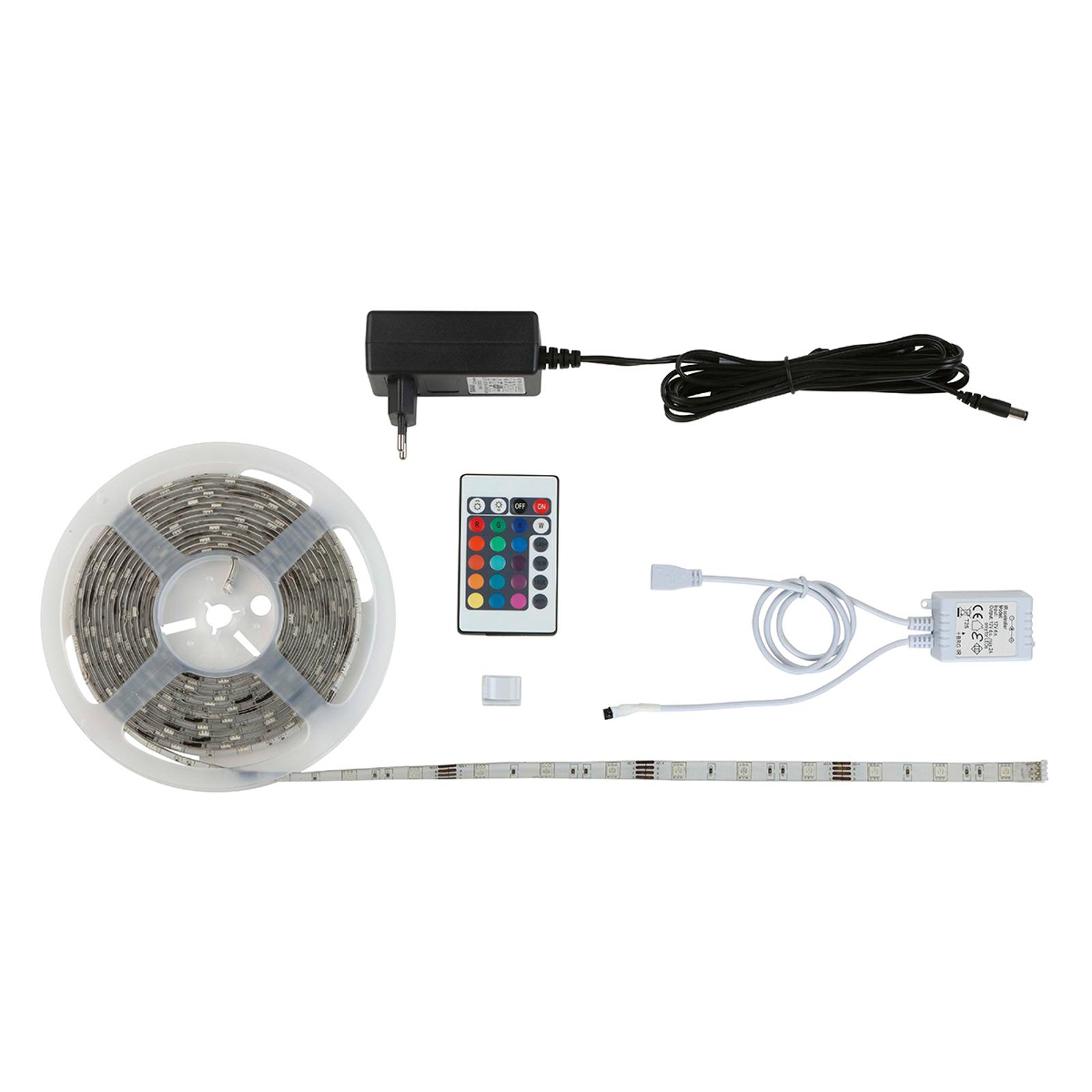 LED-listset Bila 3 m med fjärrkontroll