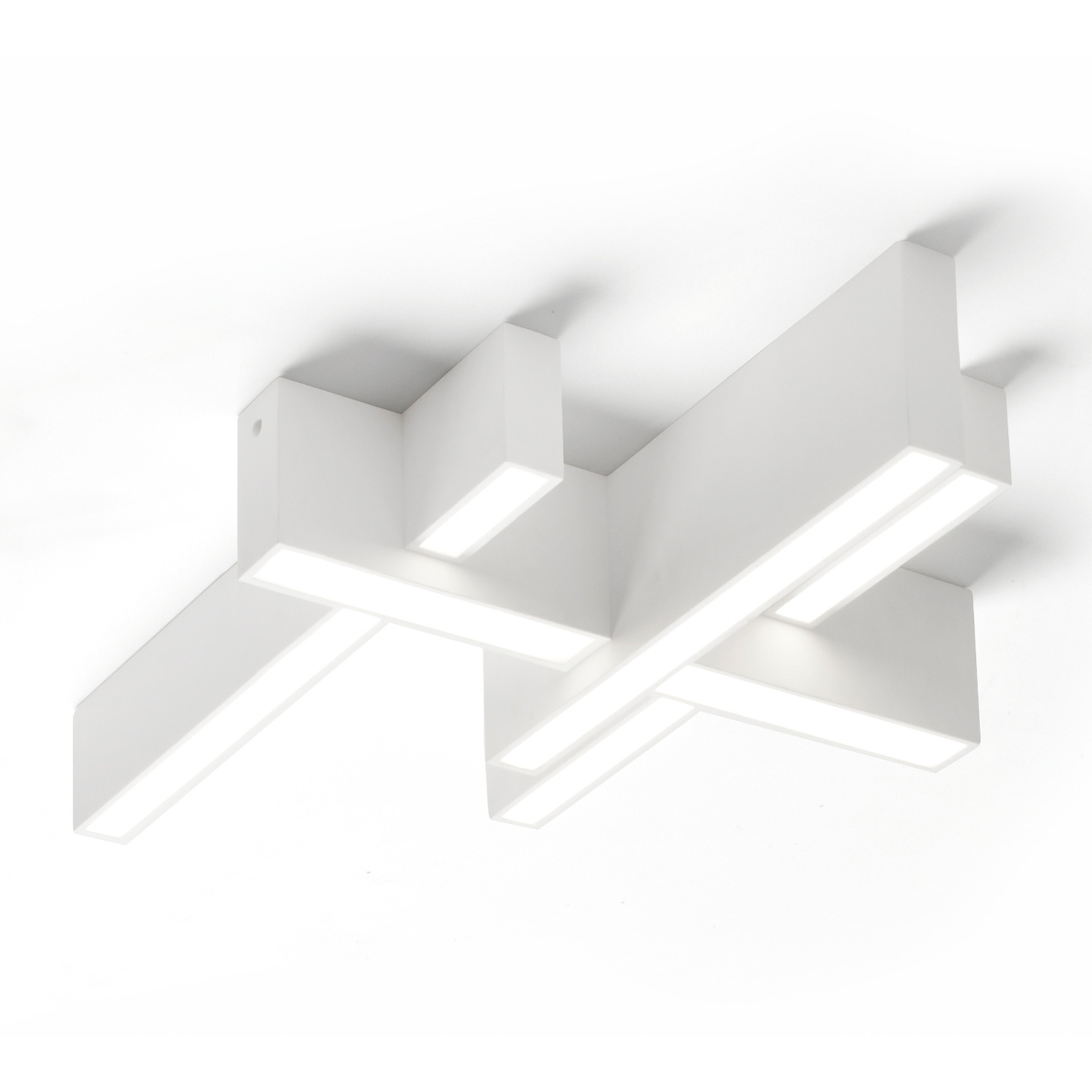 LED-taklampa Magnesia T277, 4 skenor