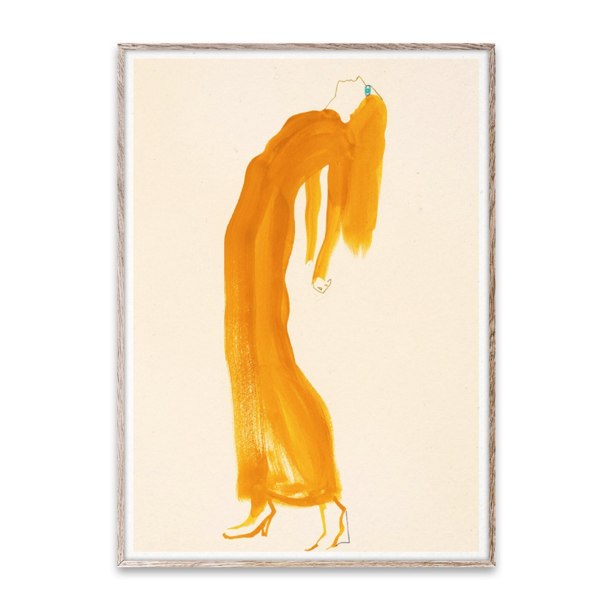 Poster The Saffron Dress