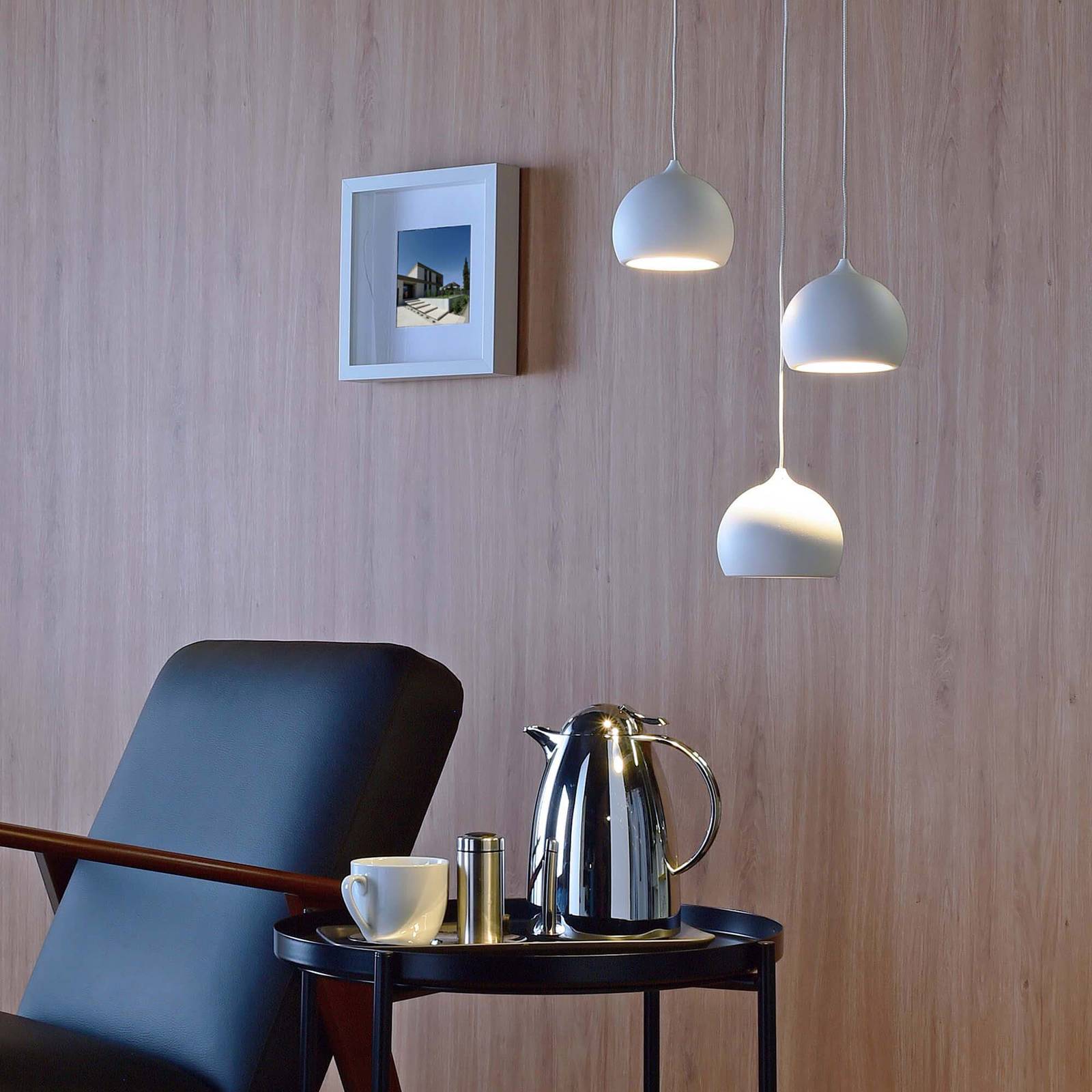 LED-pendellampa Heze, 3 lampor