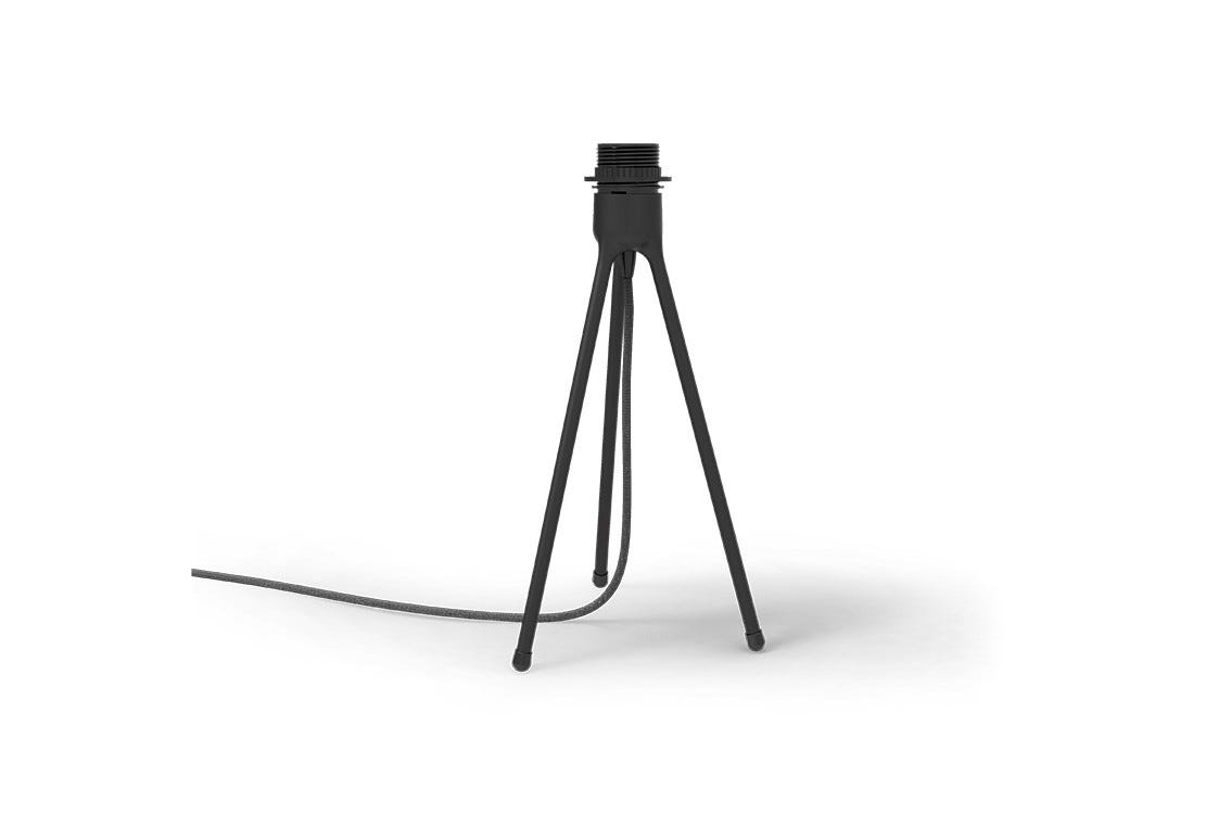Table Tripod matt black H 36 cm