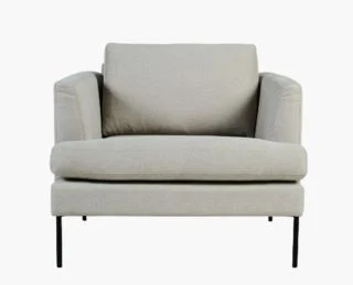 Ava fåtölj beige