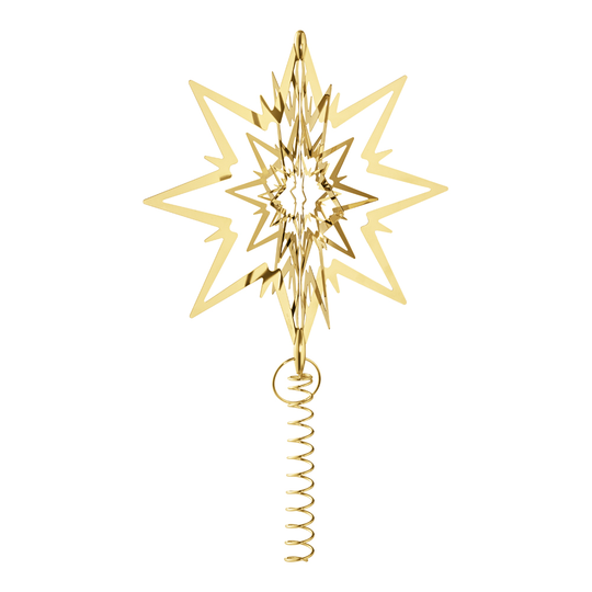Georg Jensen - Christmas Classics Toppstjärna 23 cm Guld