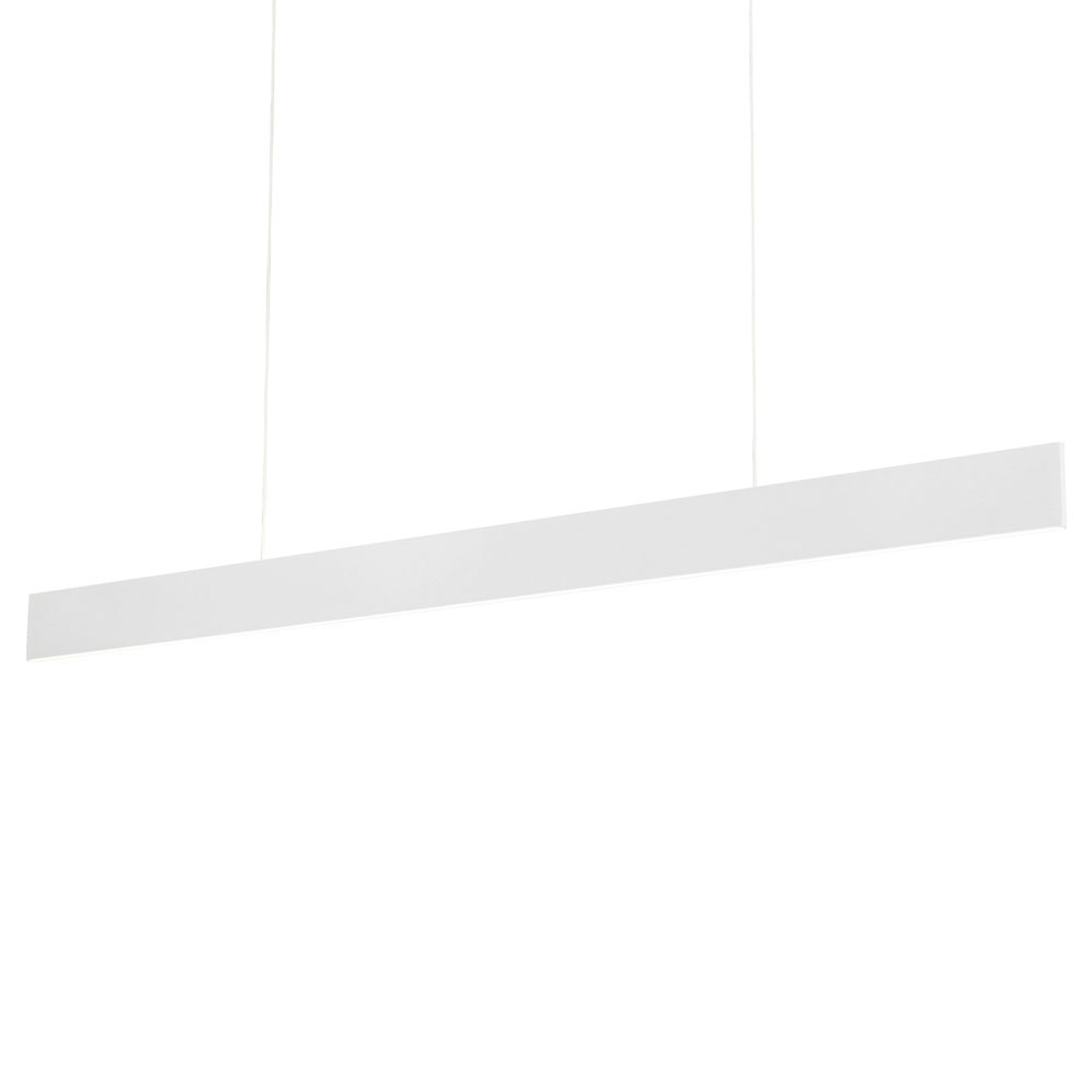 LED-pendellampa Gideon, up- & downlight, vit