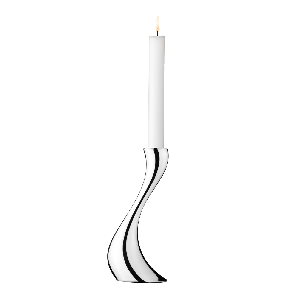 Georg Jensen - Cobra Ljusstake 20 cm Rostfri