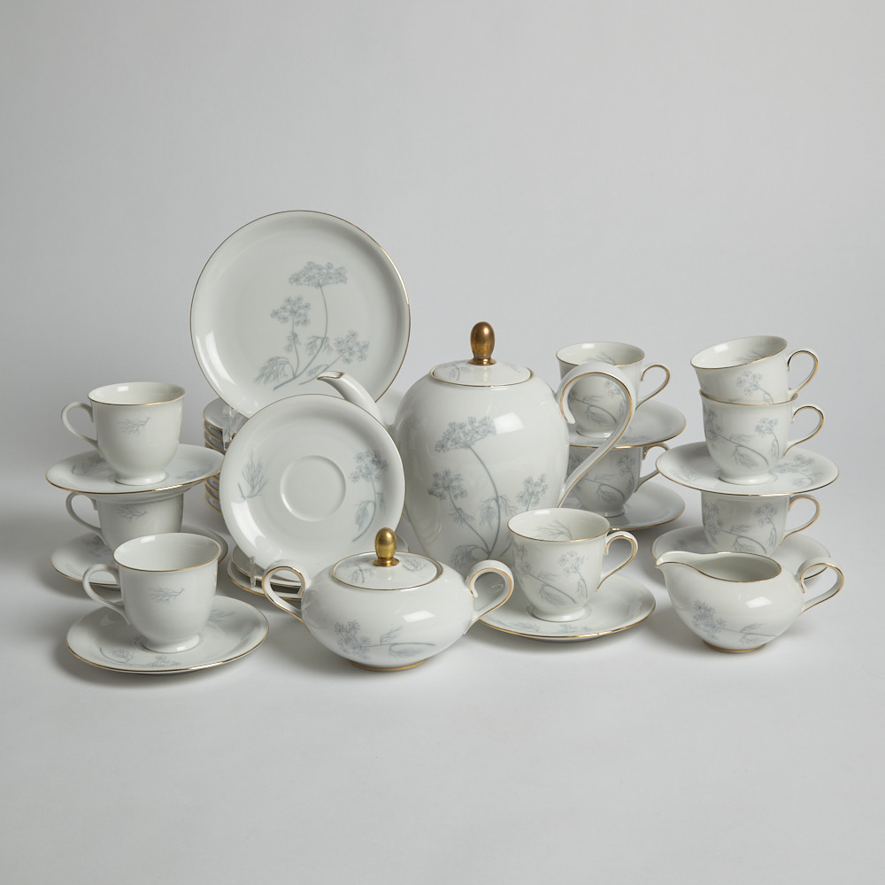 Vintage - Kaffeservis Eschenbach Bavaria i 33 delar