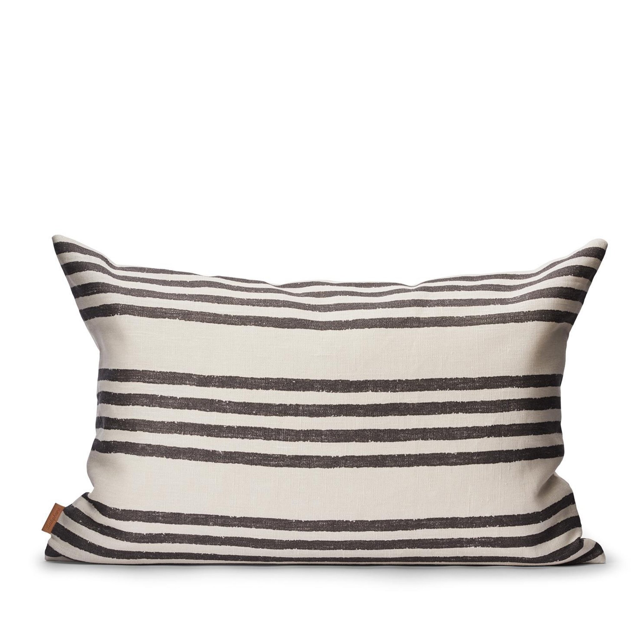 Kuddfodral Linne 60x40cm - Fields Ebony/black, 40x60 cm