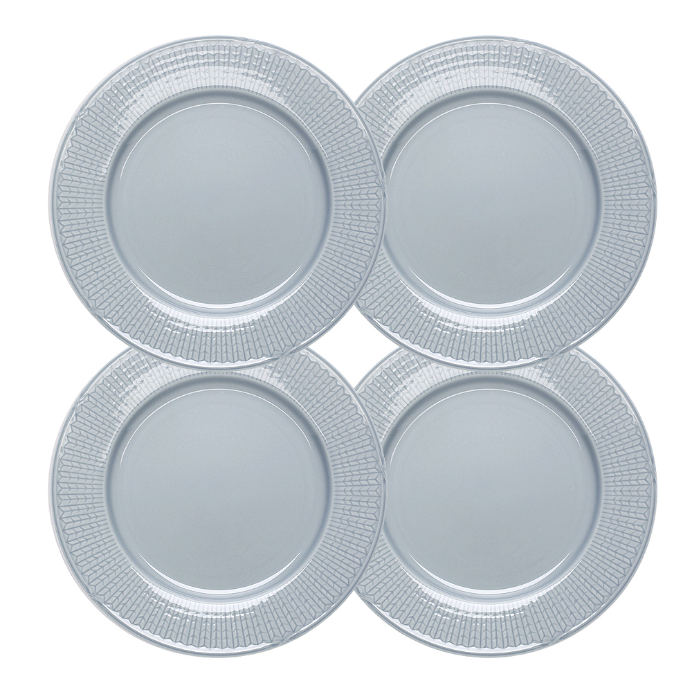 Rörstrand - Swedish Grace Tallrik flat 27 cm 4-pack Is