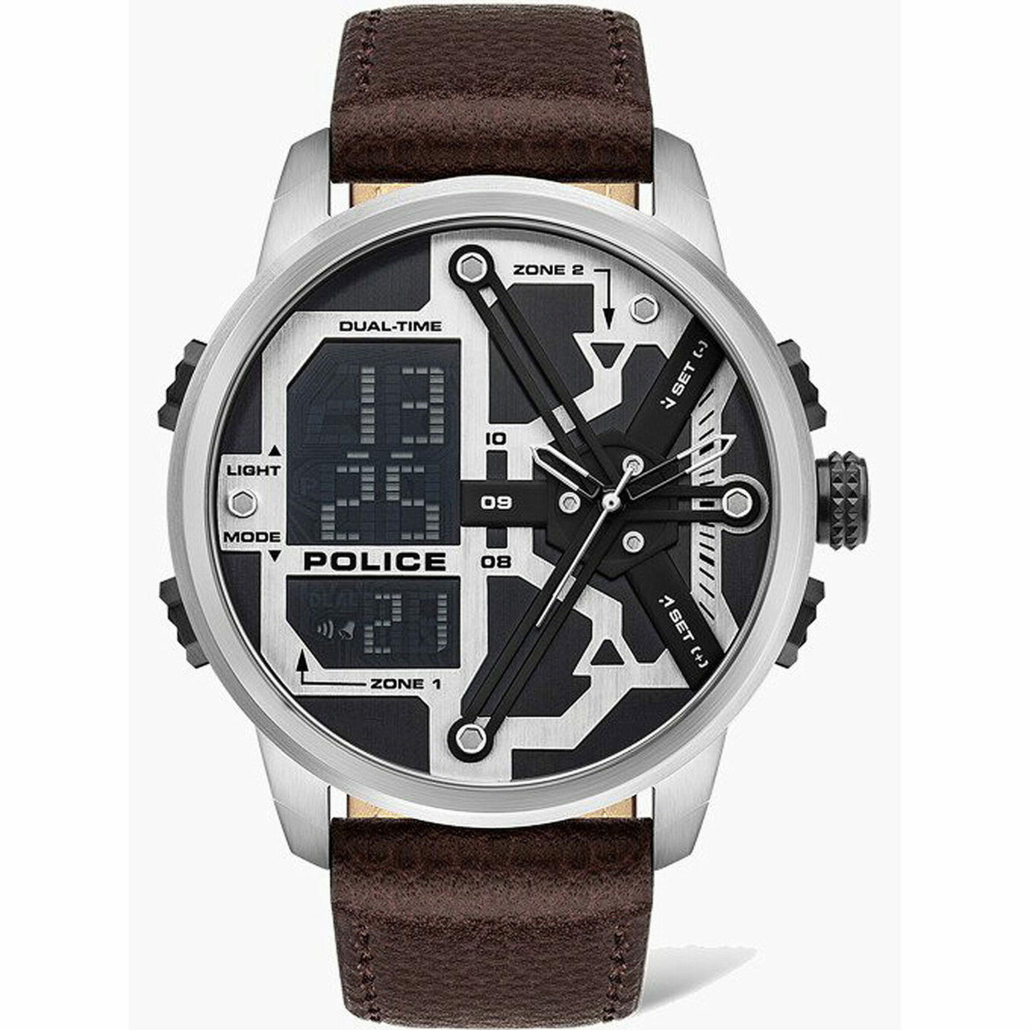 Pewjd2003201, Quartz, 48mm, 5atm, silver