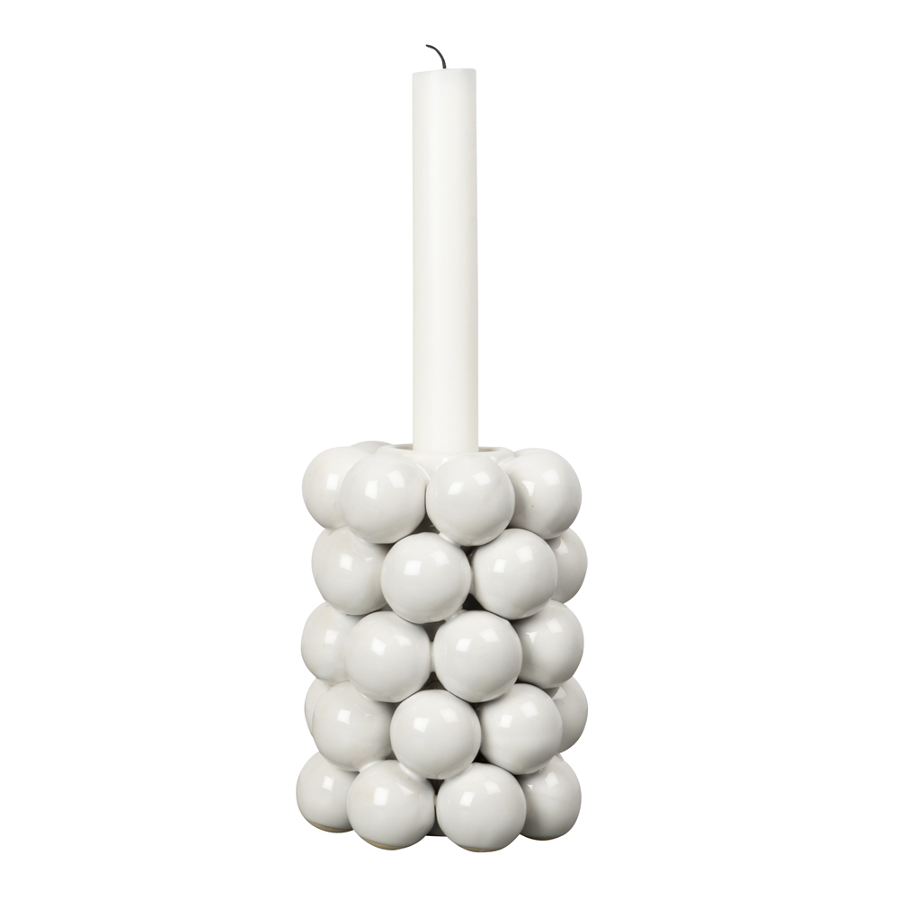 By On - Globe Ljusstake 9,5 cm Vit