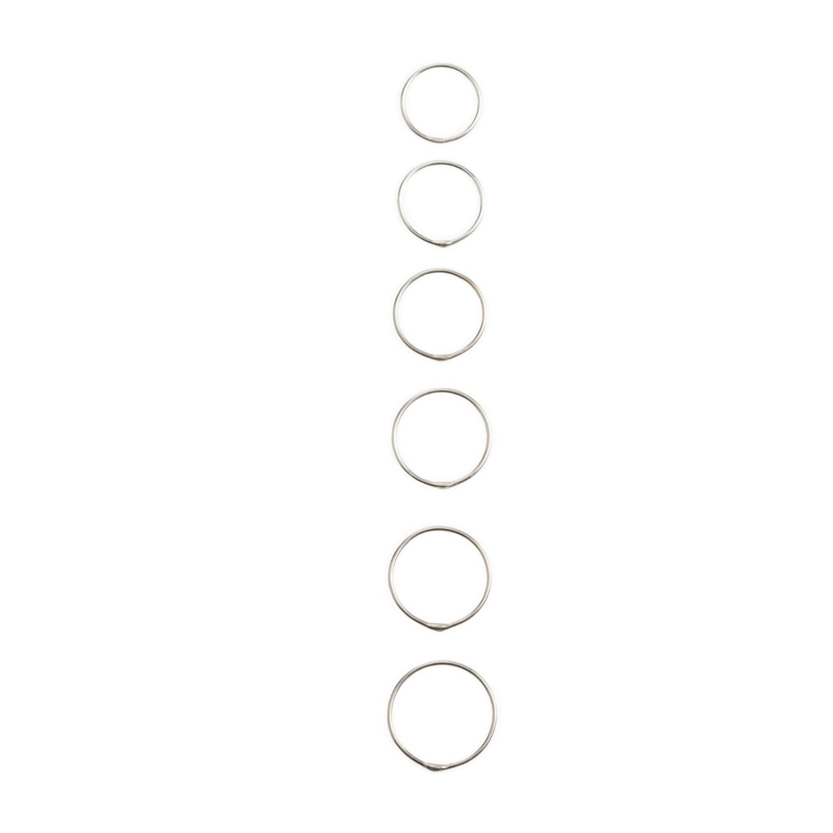 Designtorget Ring enkel silver 16-17 mm