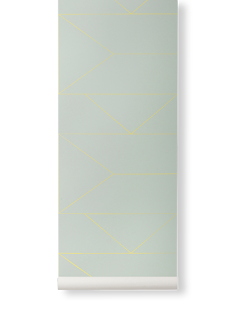 Lines Tapet Mint