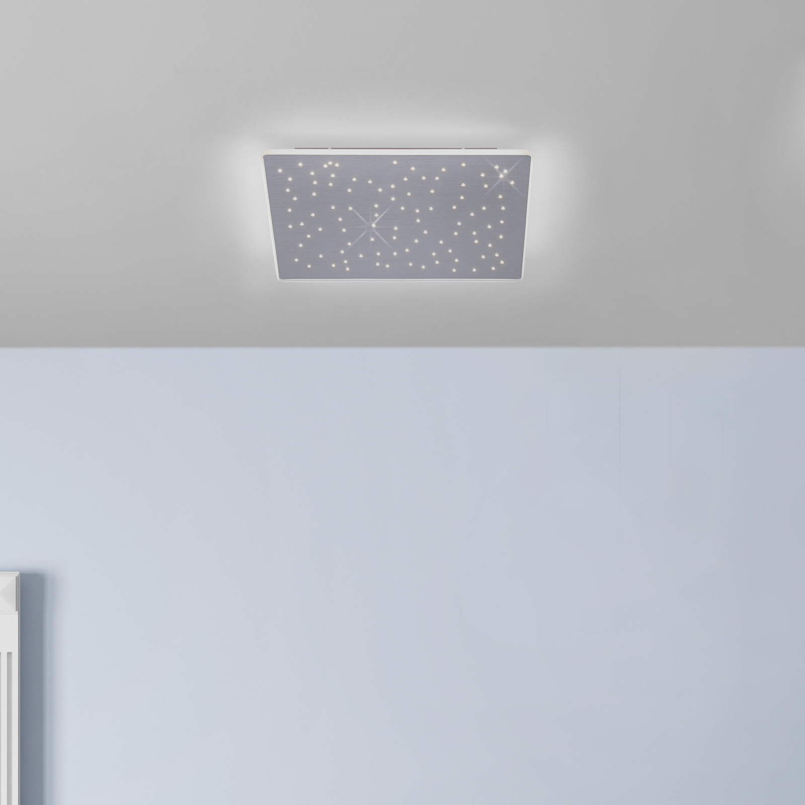 Paul Neuhaus Q-NIGHTSKY, LED-taklampa, 60 x 60 cm