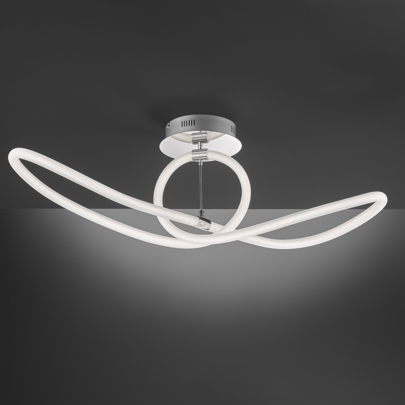 LED-taklampa Mira med fjärrkontroll 92,5 x 30,5 cm