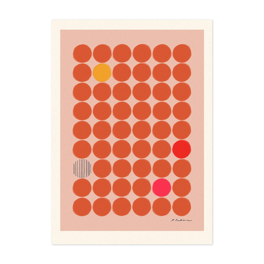 Paper Collective Poster Dots 30x40