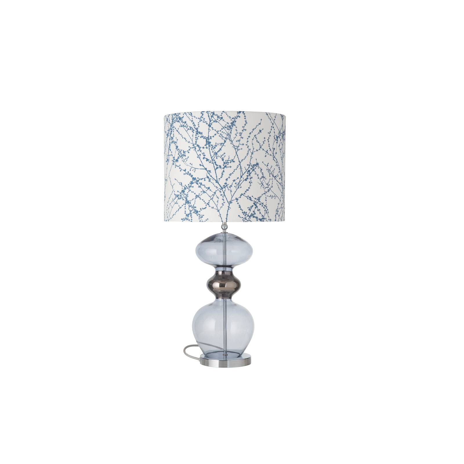 EBB & FLOW Futura bordslampa Branches indigo, blå