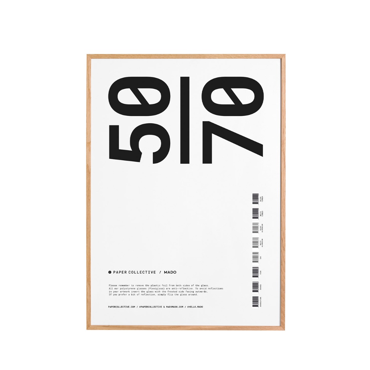Paper Collective Ram Ek Plexi 50x70 cm