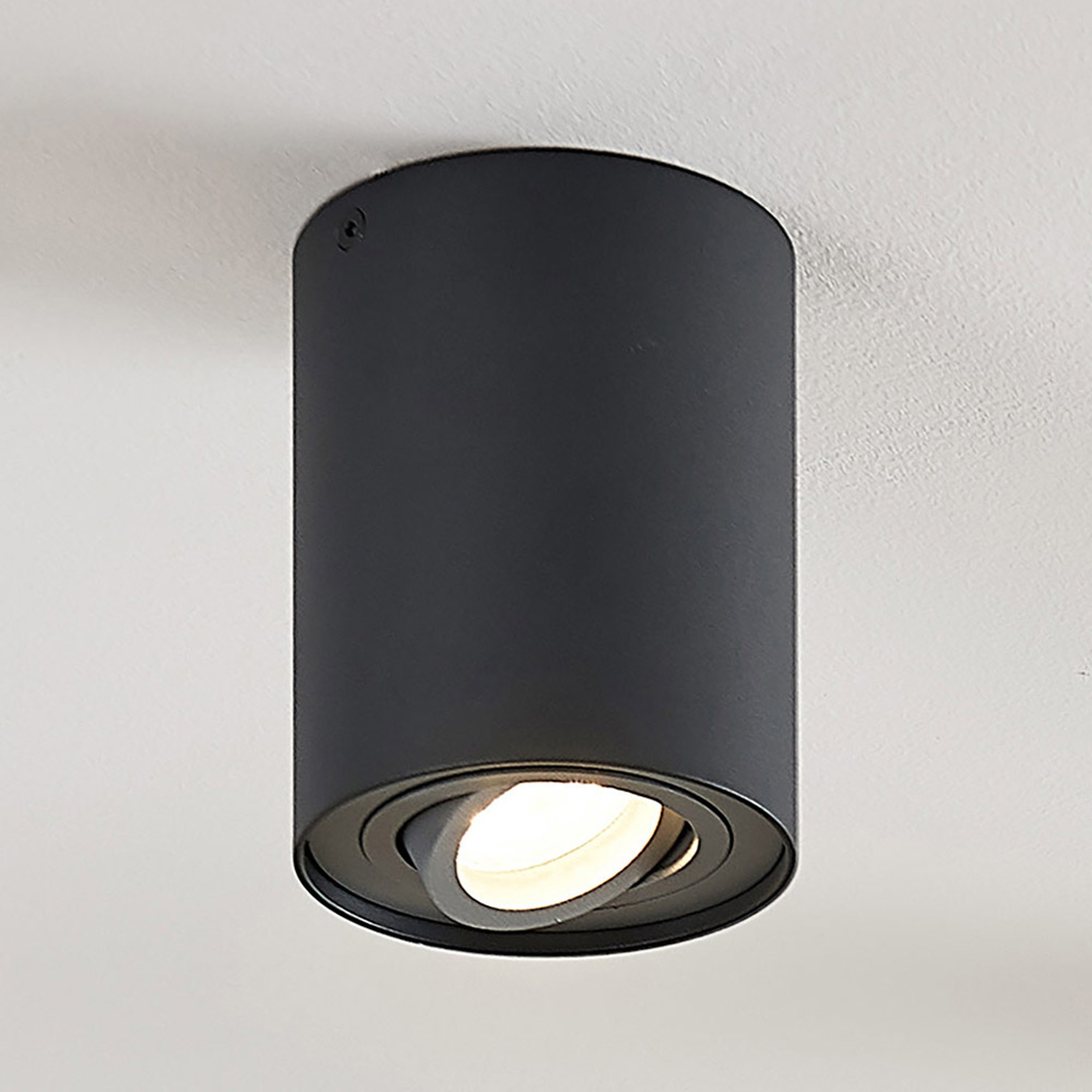 GU10-downlight Tiberius i antracit