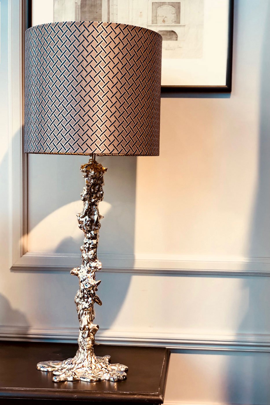 Lampfot Drip nickel