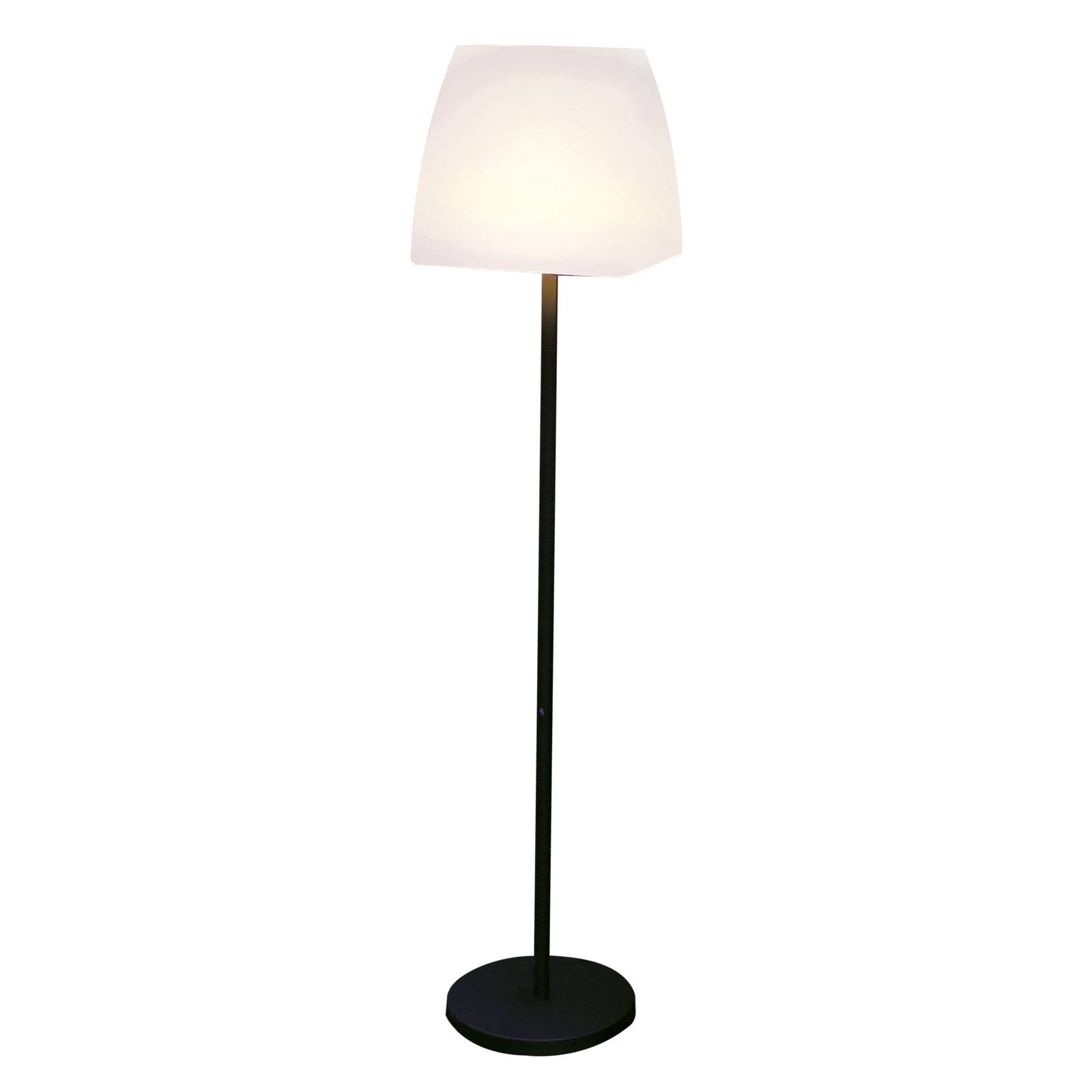 Megatron LED-golvlampa Danna kantig skärm IP44