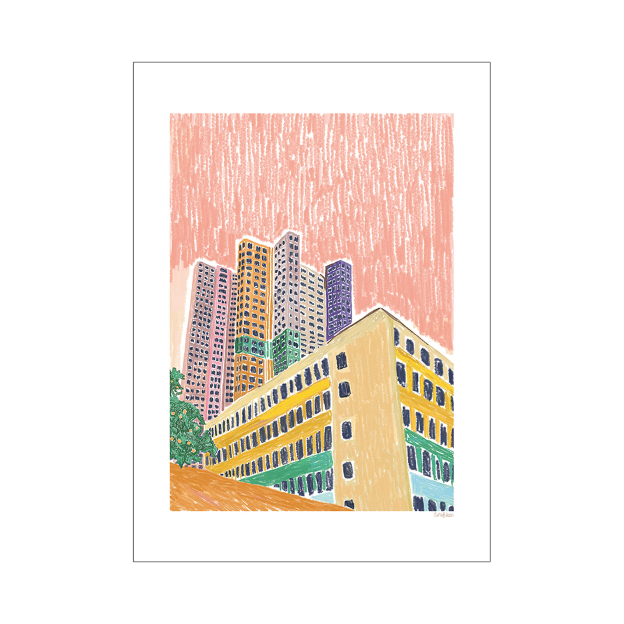 Hongkong av Astrid Wilson