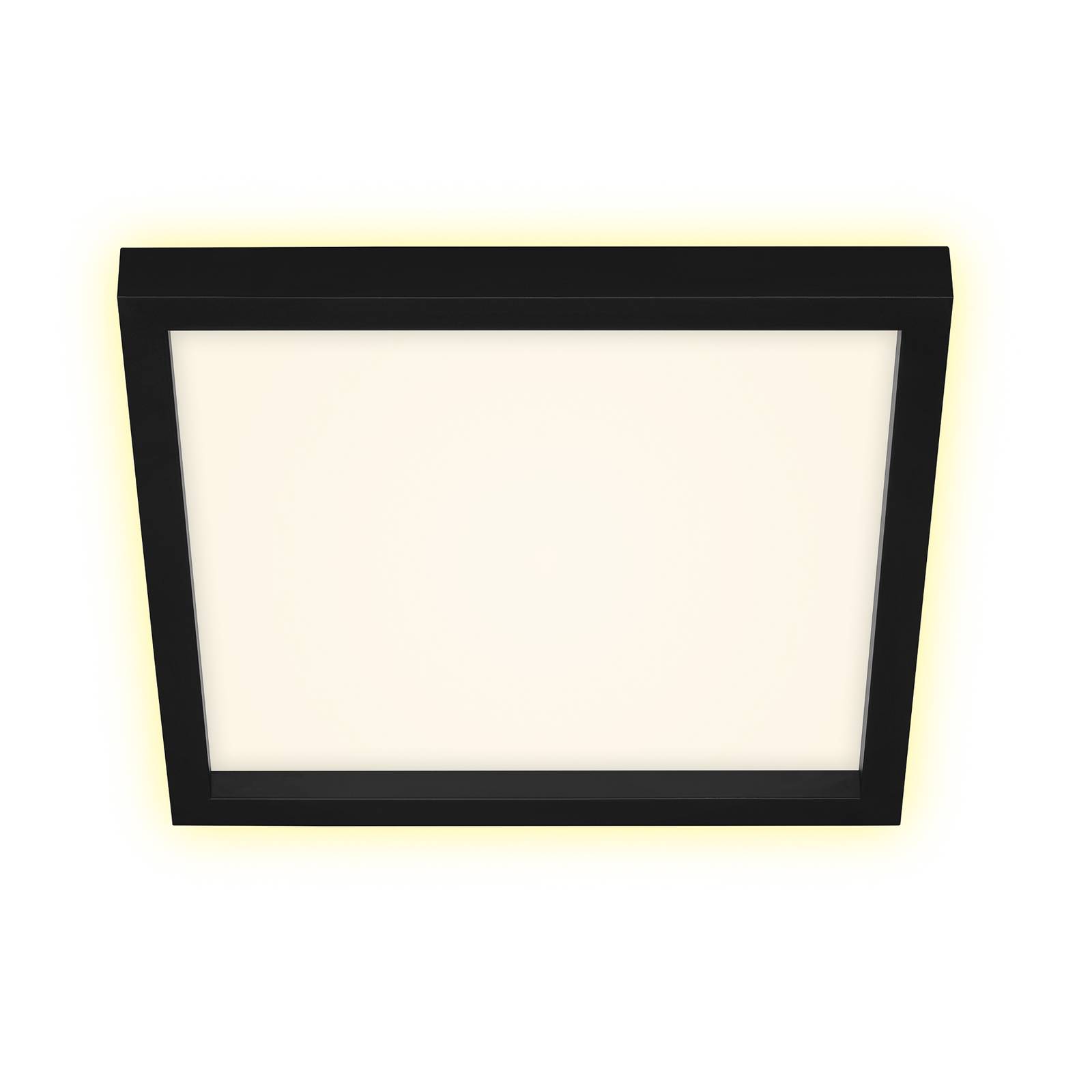 Prios Avira LED-taklampa, kvadratisk, 29 cm