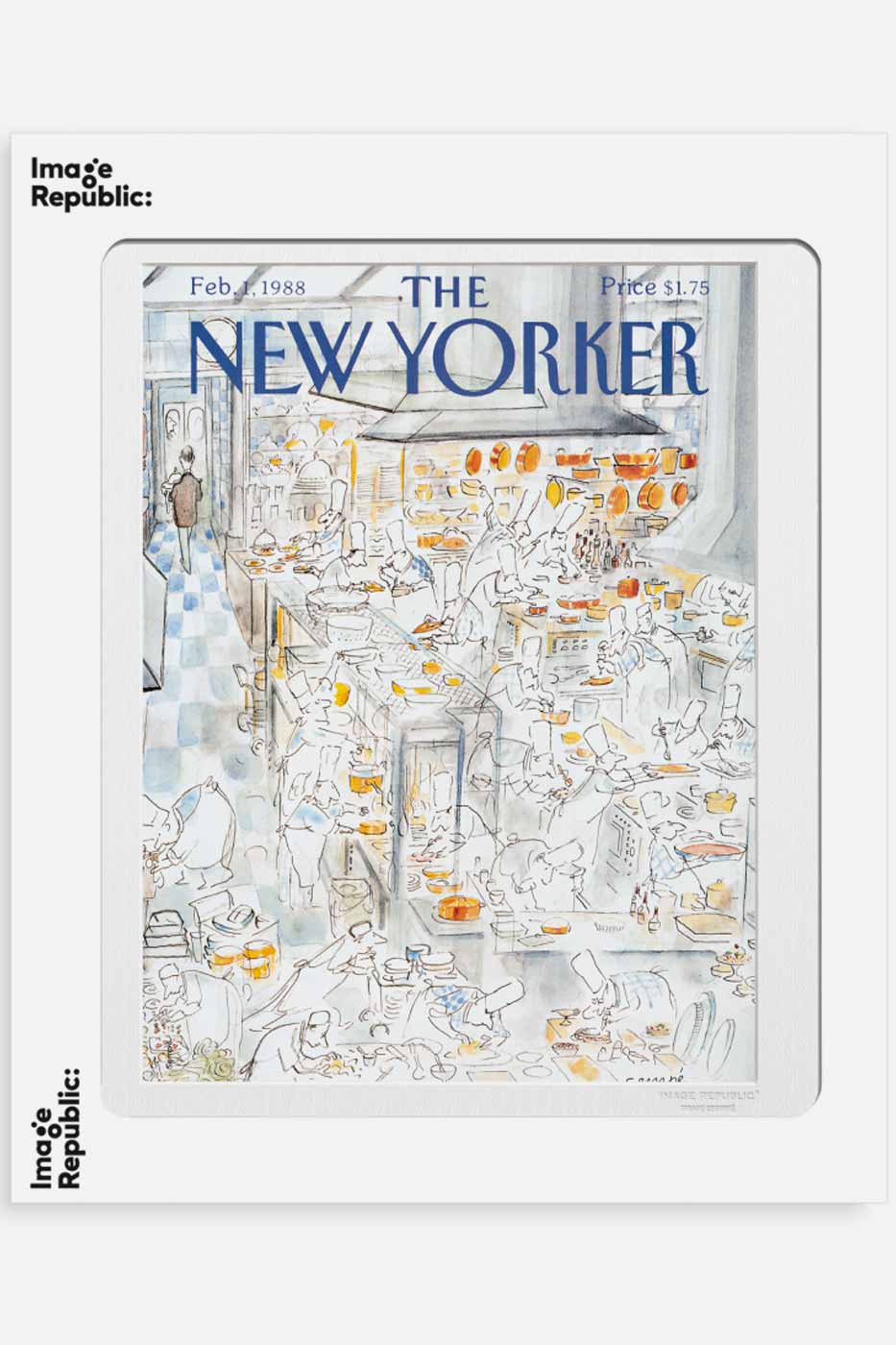 Poster The New Yorker Restaurant 40x50 cm