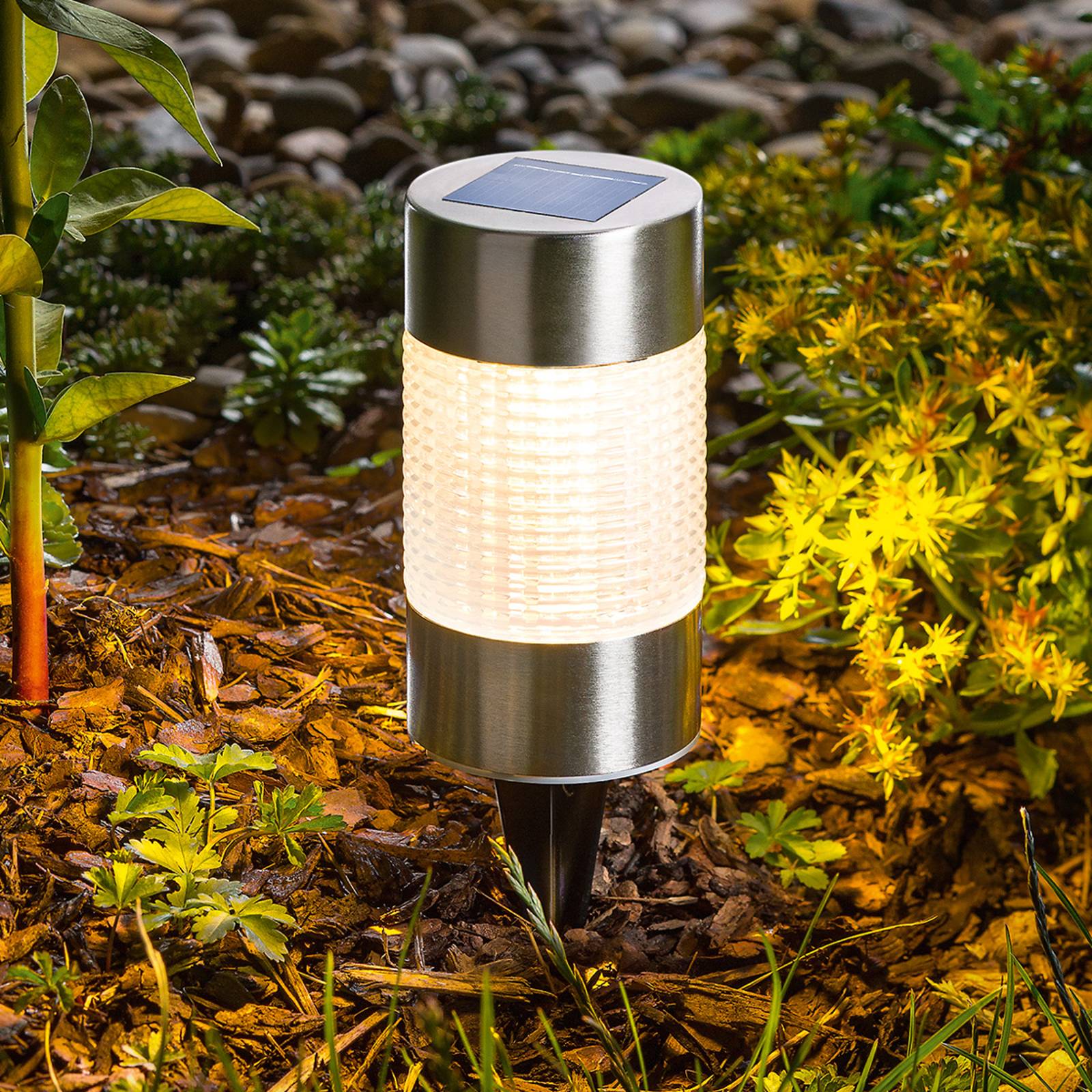 Snygg LED-solarlampa Puc Light