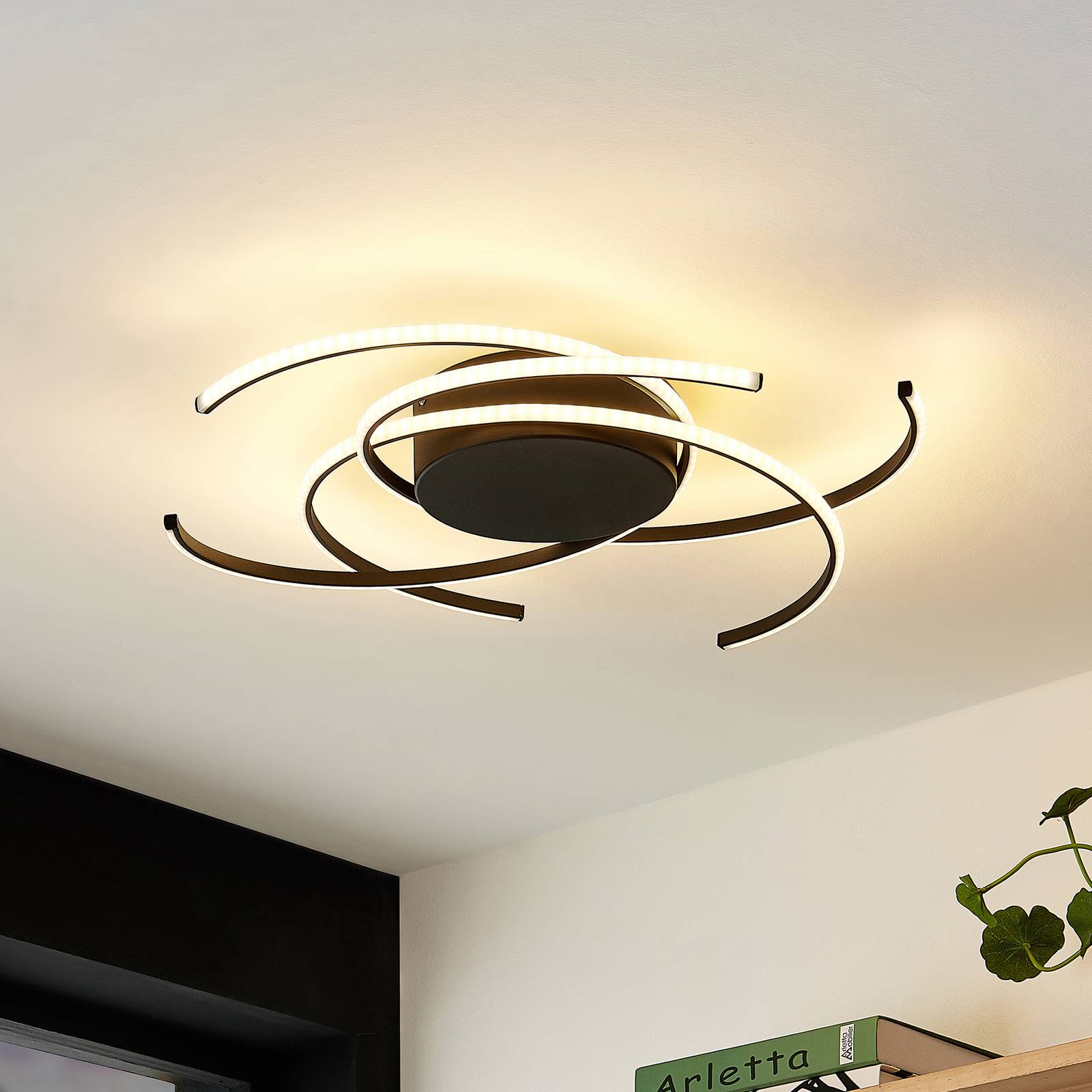 Lindby Hamza LED-taklampa