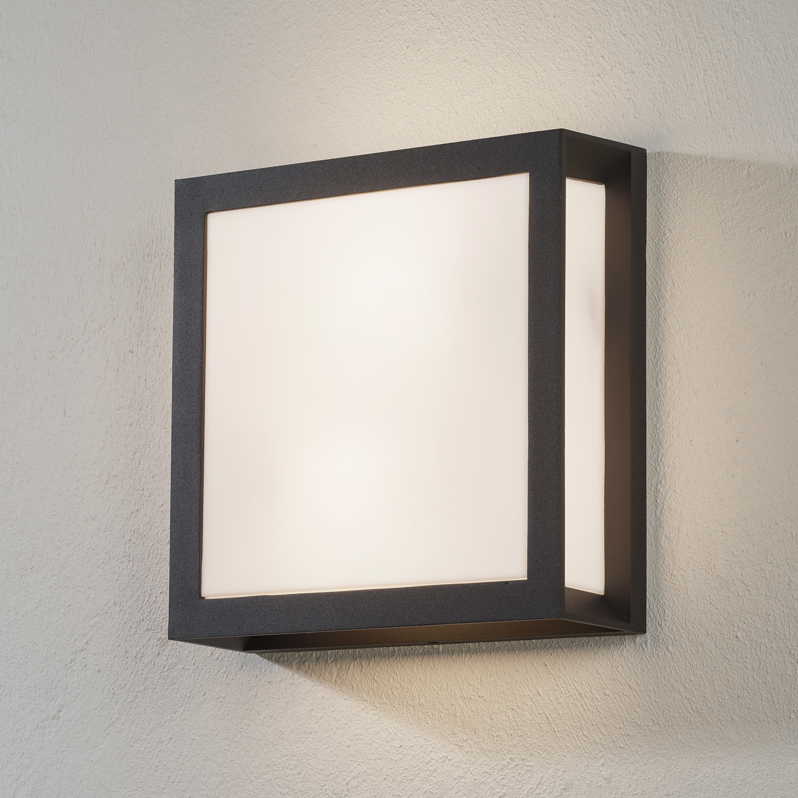 Utomhusvägglampa Henry, antracit IP44