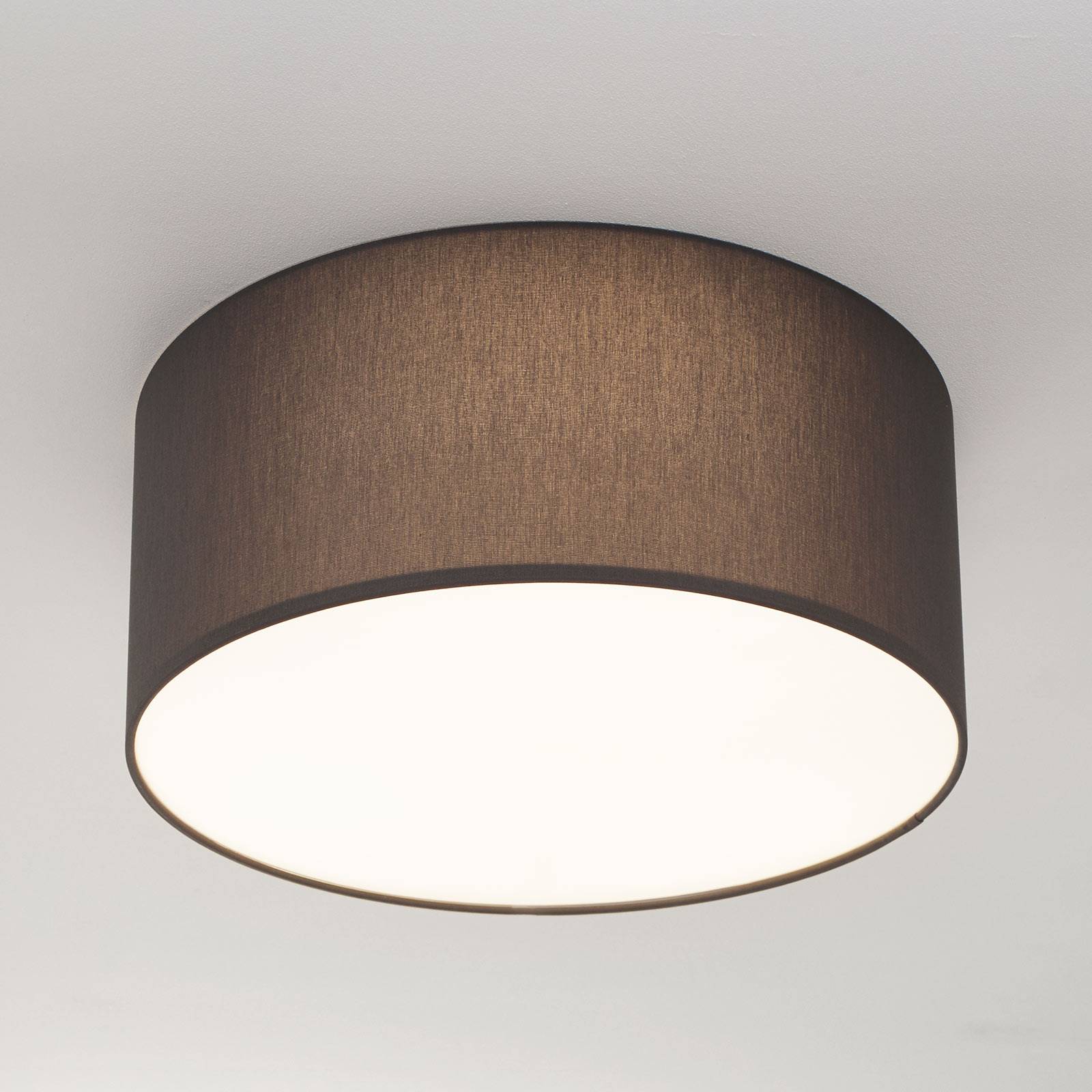 Skiffergrå taklampa Maria. 40 cm.