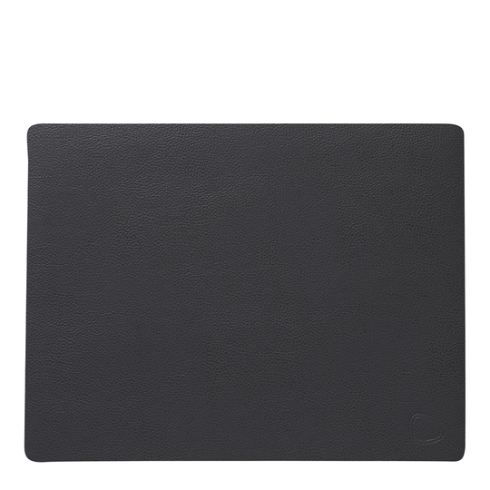 Lind DNA - Leather Serene Rectangle Bordstablett 26x34 cm Anthracite