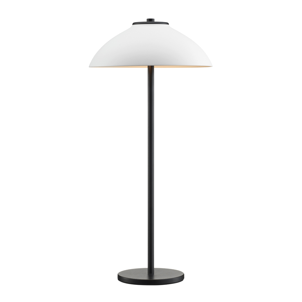 BELID - Vali High Bordslampa Svart/Vit Struktur