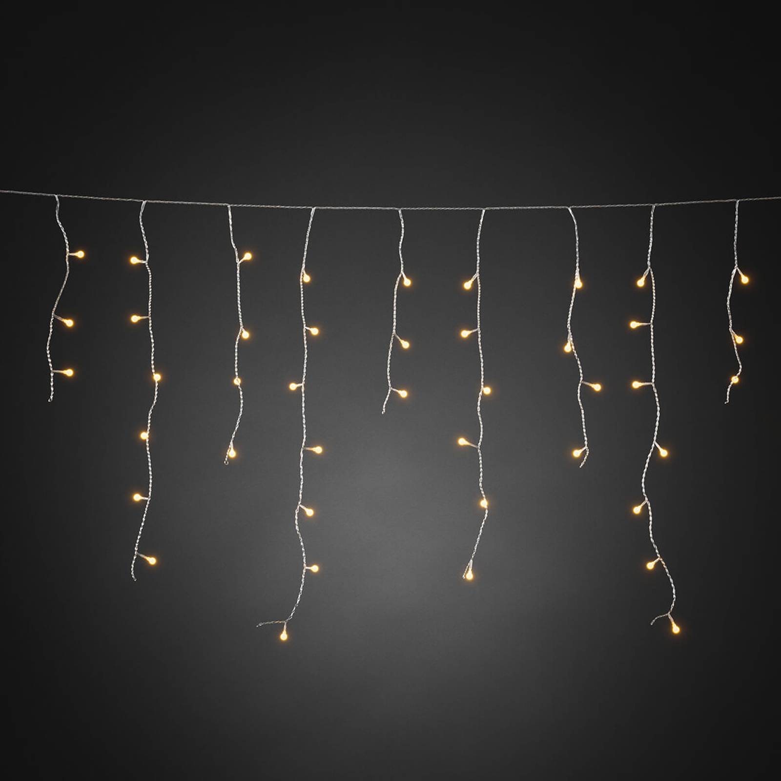 Vacker LED-ljusgardin 400 ljuskällor