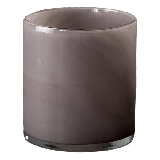 Tell Me More Interiors - Lyric Ljuslykta Glas 10x10 cm Purple Grey