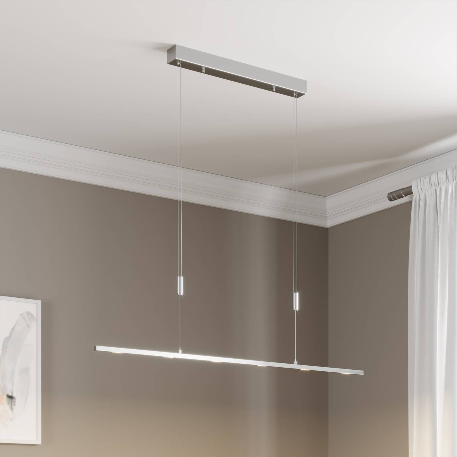 LED-taklampa Arnik, dimbar via strömbrytare