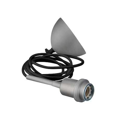 Gloria Upphäng E27 Oxidgrå Svart Kabel