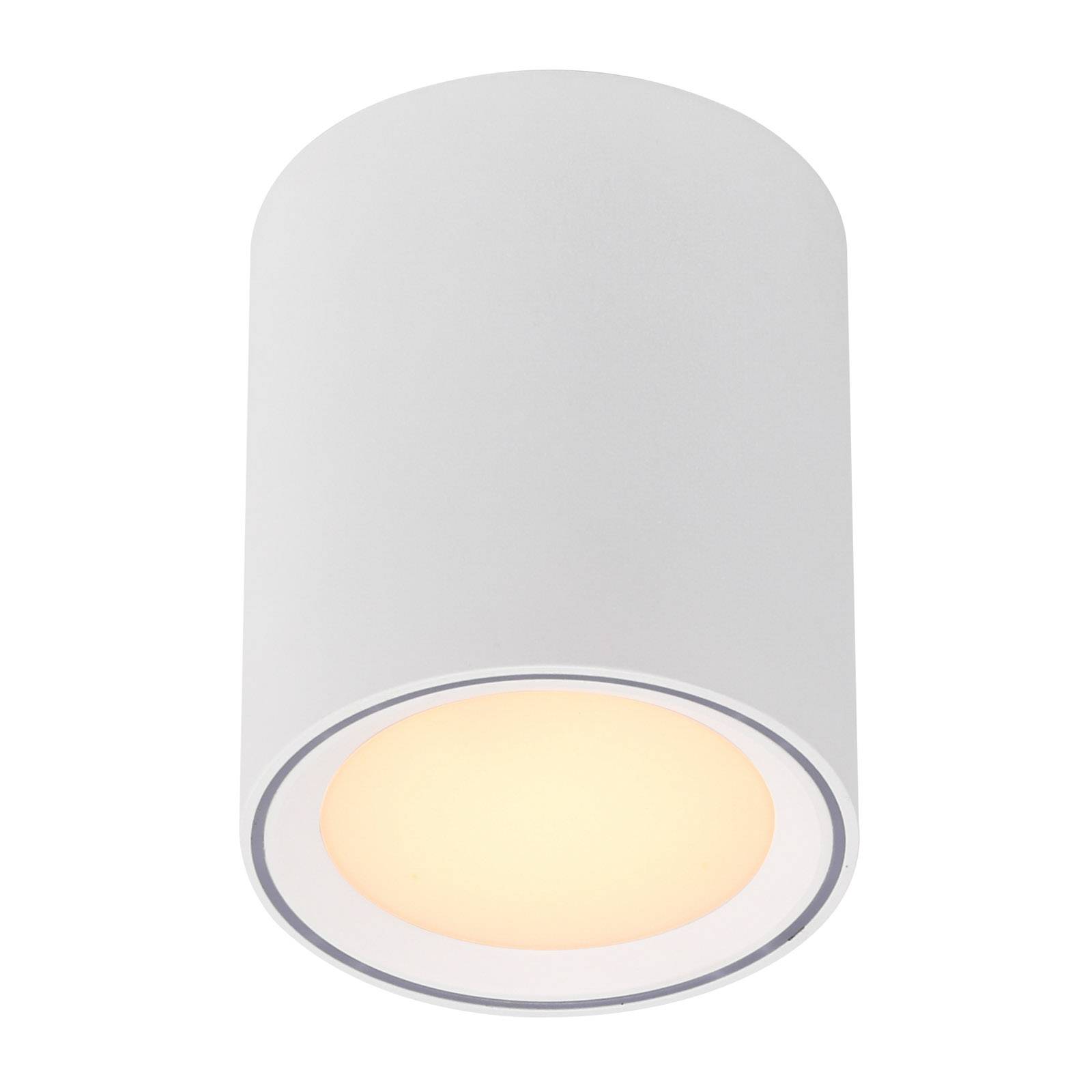 LED-taklampa Fallon, 12 cm hög