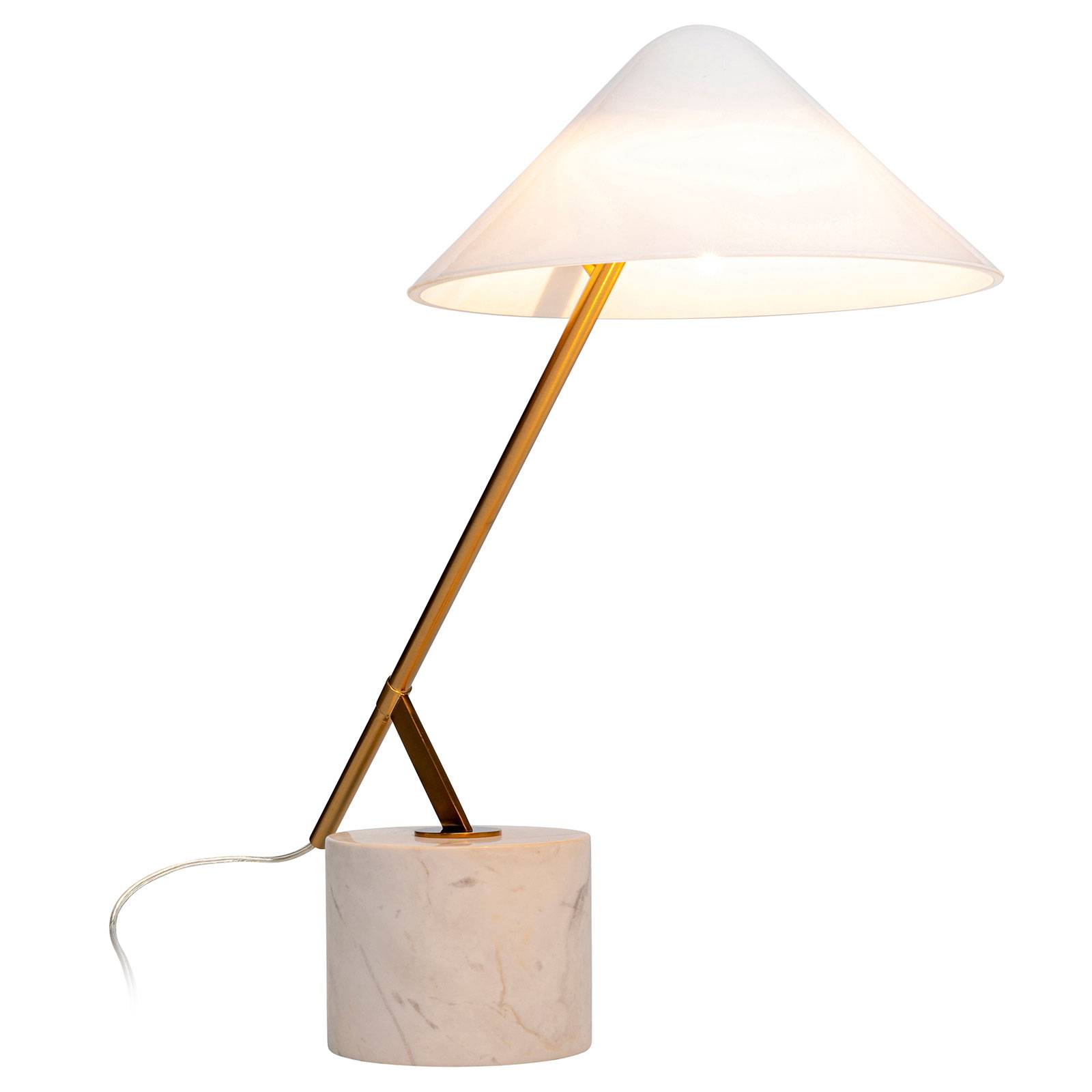 KARE Soul Marble bordslampa, lutbar
