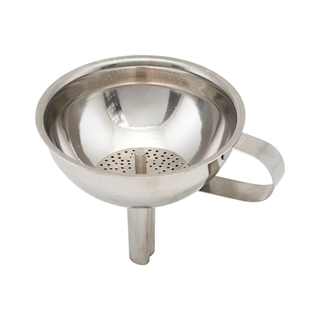 Tratt Lenu Silver finish