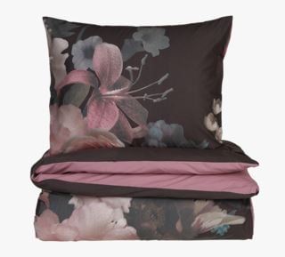 Digital Floral percale påslakanset multi