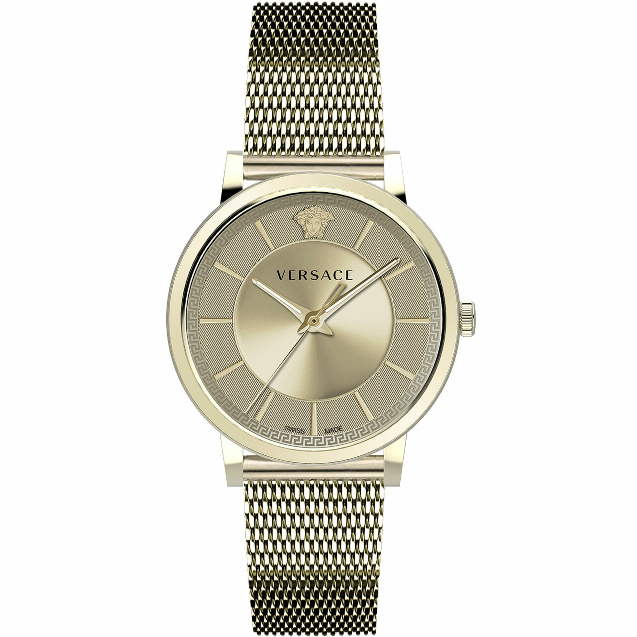 Ve5a00720, Quartz, 42mm, 5atm, gold
