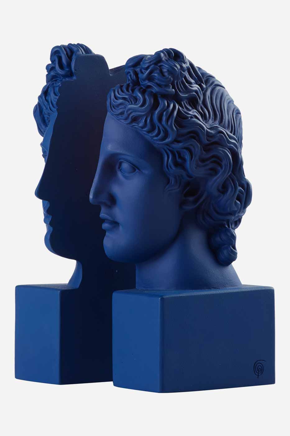 Bokstöd Apollo 2-pack 29 cm blå