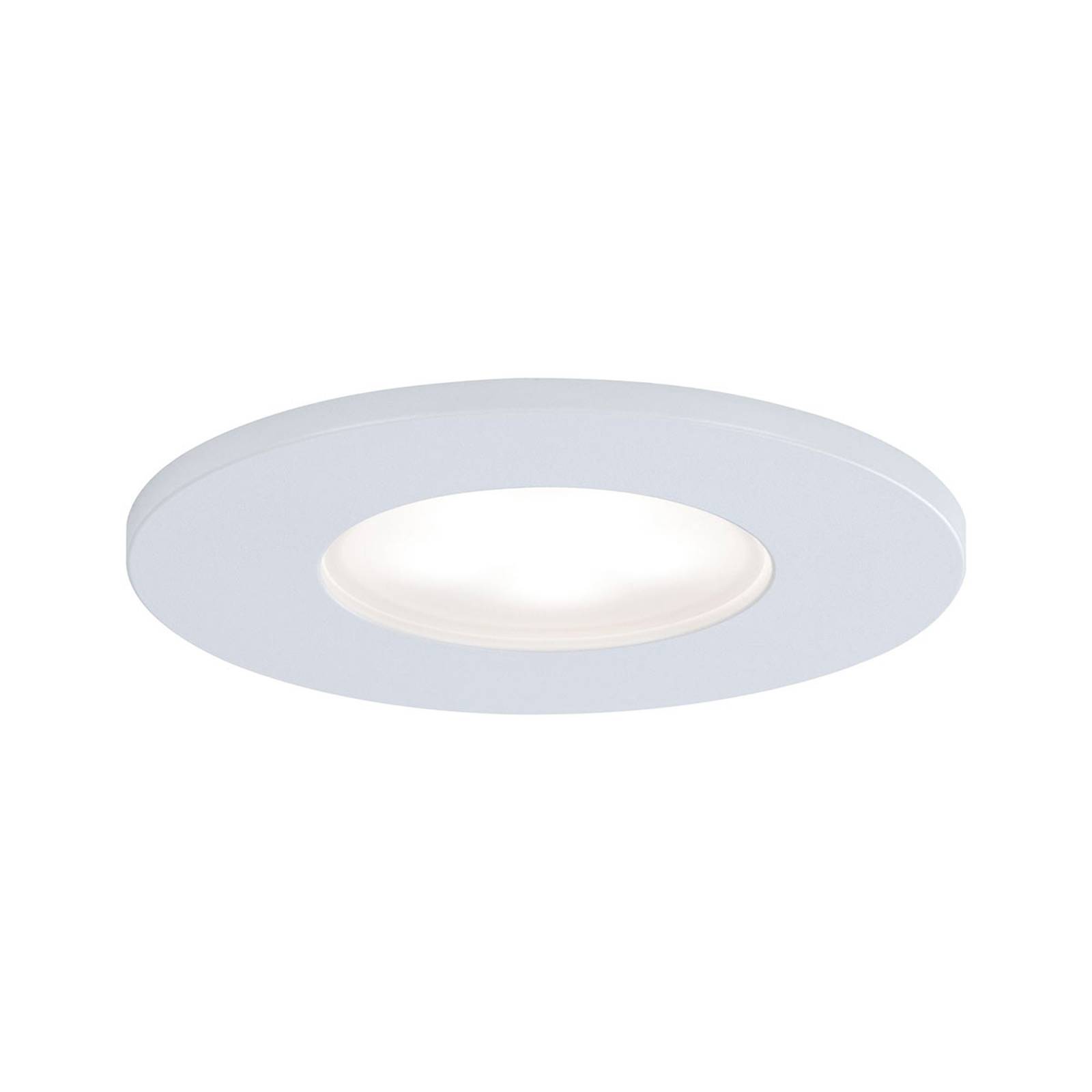 Paulmann LED-utomhusinbyggnadsspot Calla styv vit