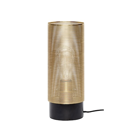 Bordslampa Svart Marmor