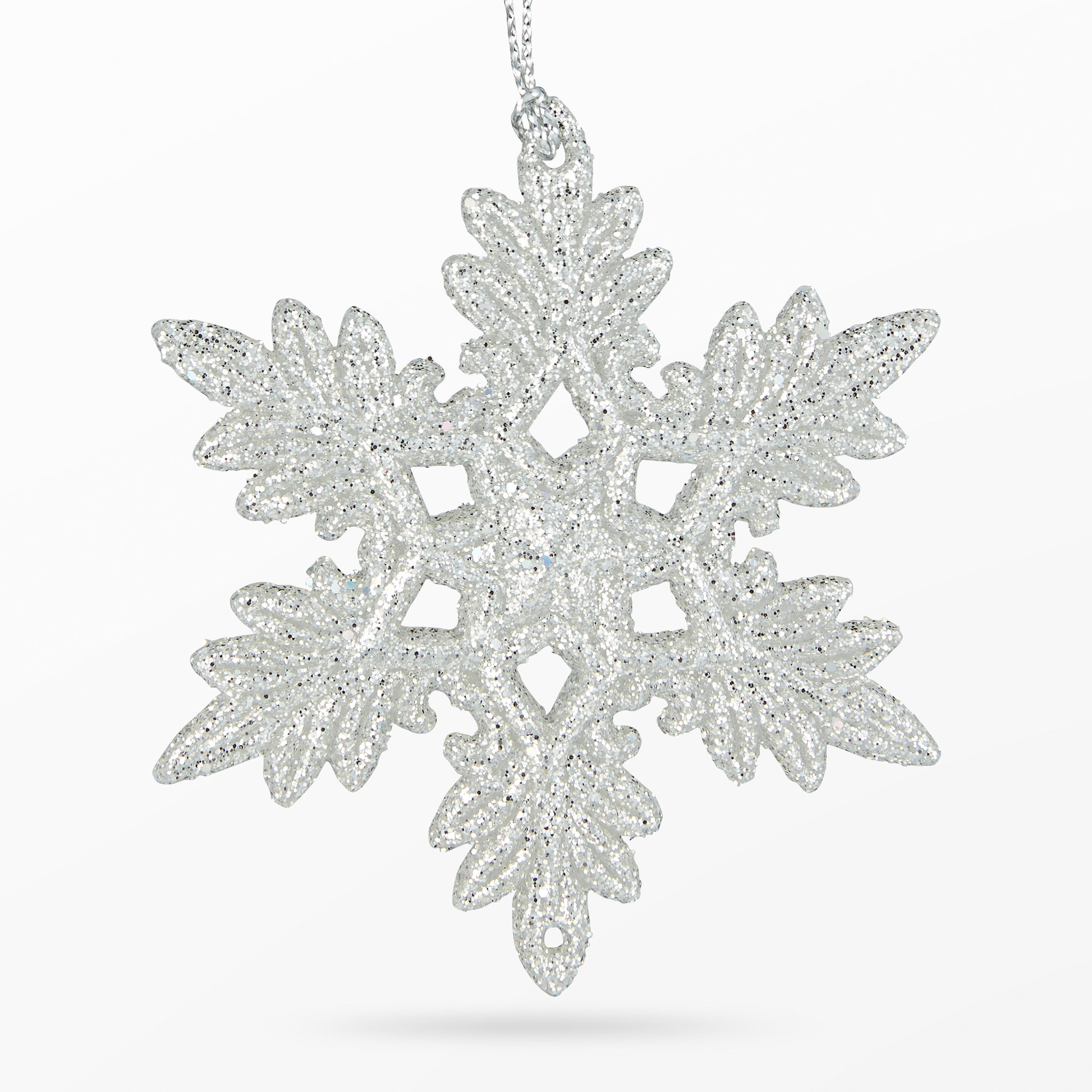 Julgransdekoration snöflinga