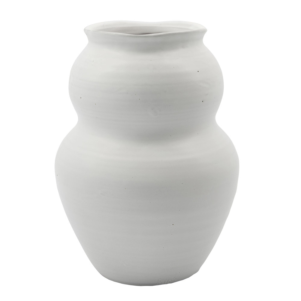 House Doctor - Juno Vas 22,5 cm Vit