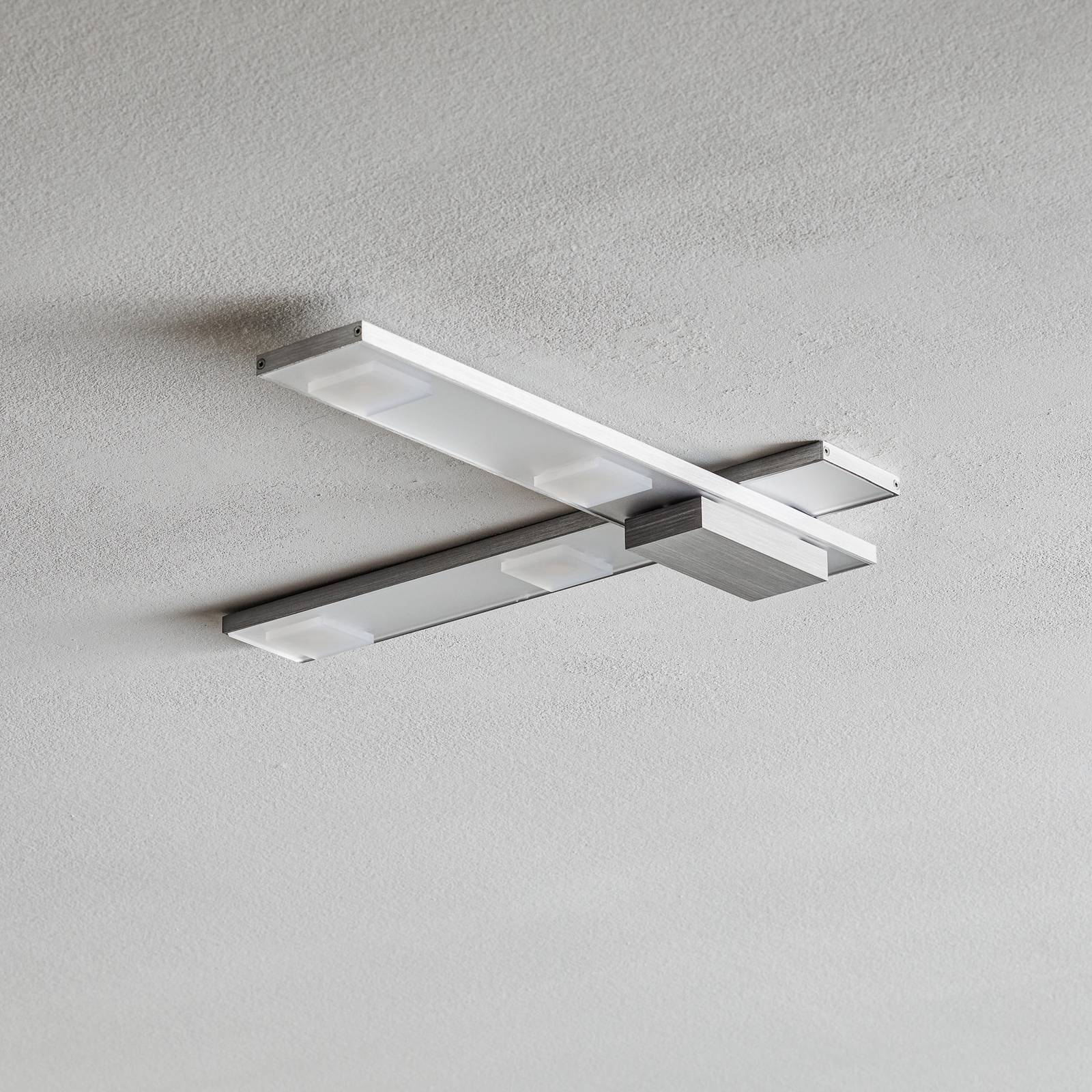 Raffinerad LED-taklampa Slight, aluminium