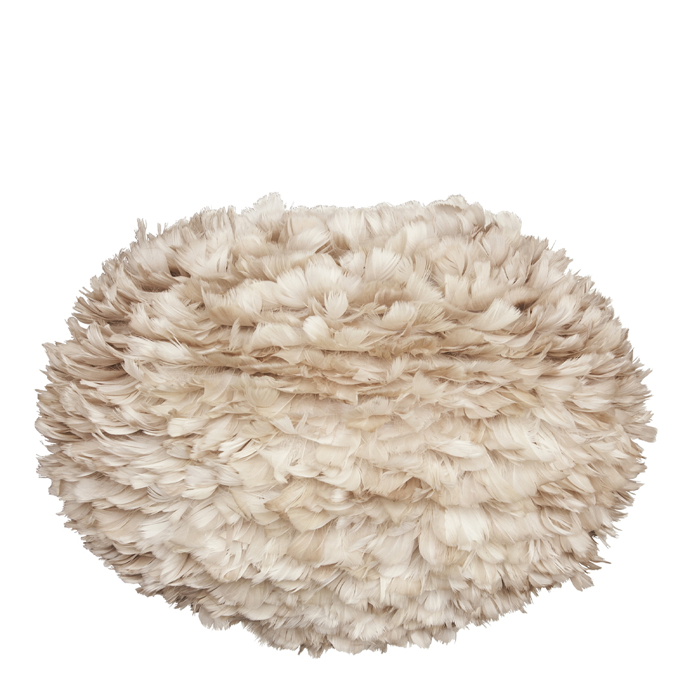 Umage - Eos Lampskärm Fjäder large 65 cm Ljusbrun